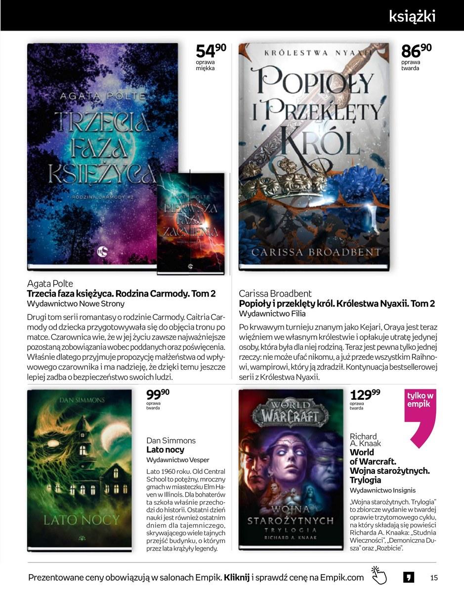 Gazetka promocyjna empik str. 15