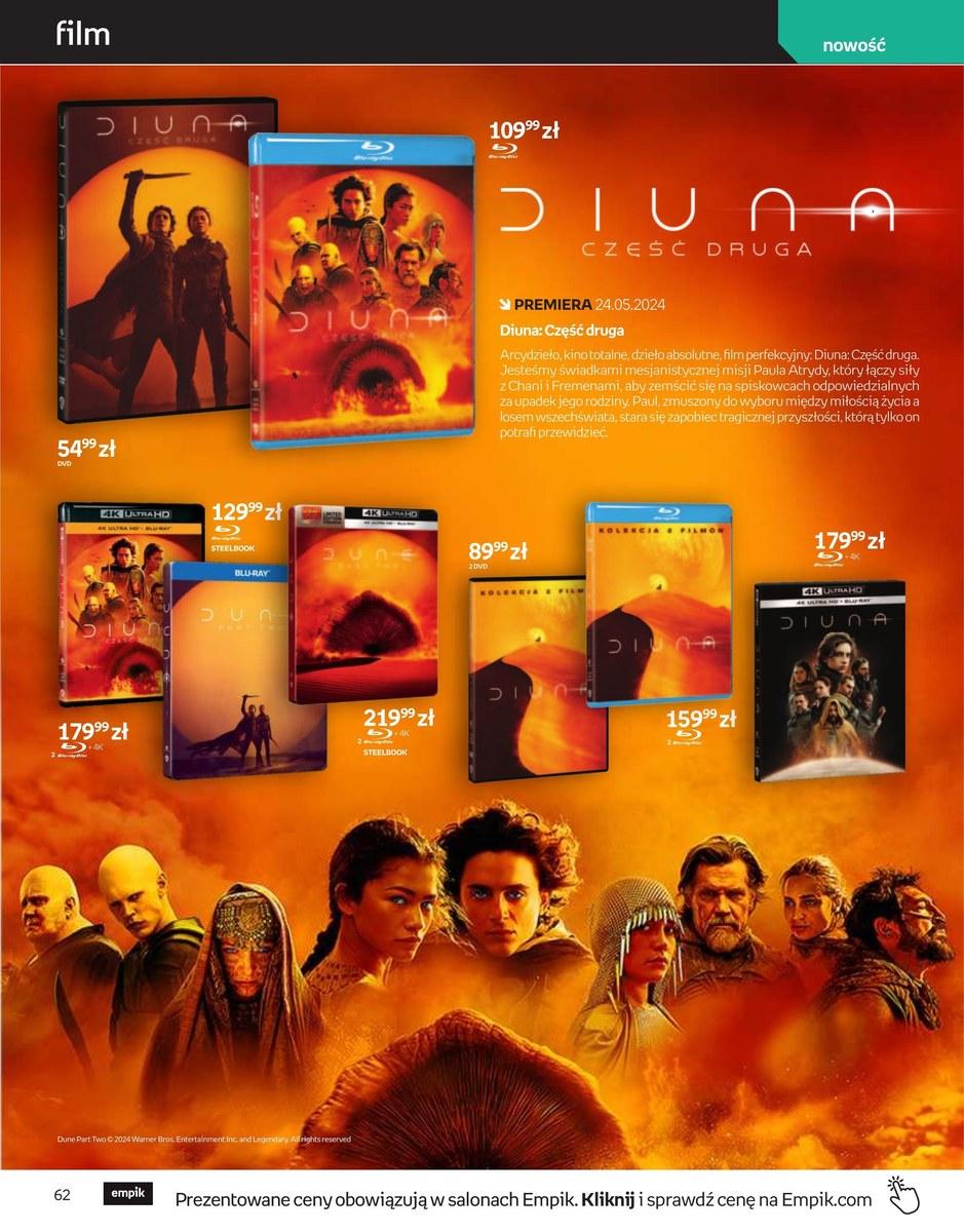 Gazetka promocyjna empik str. 62