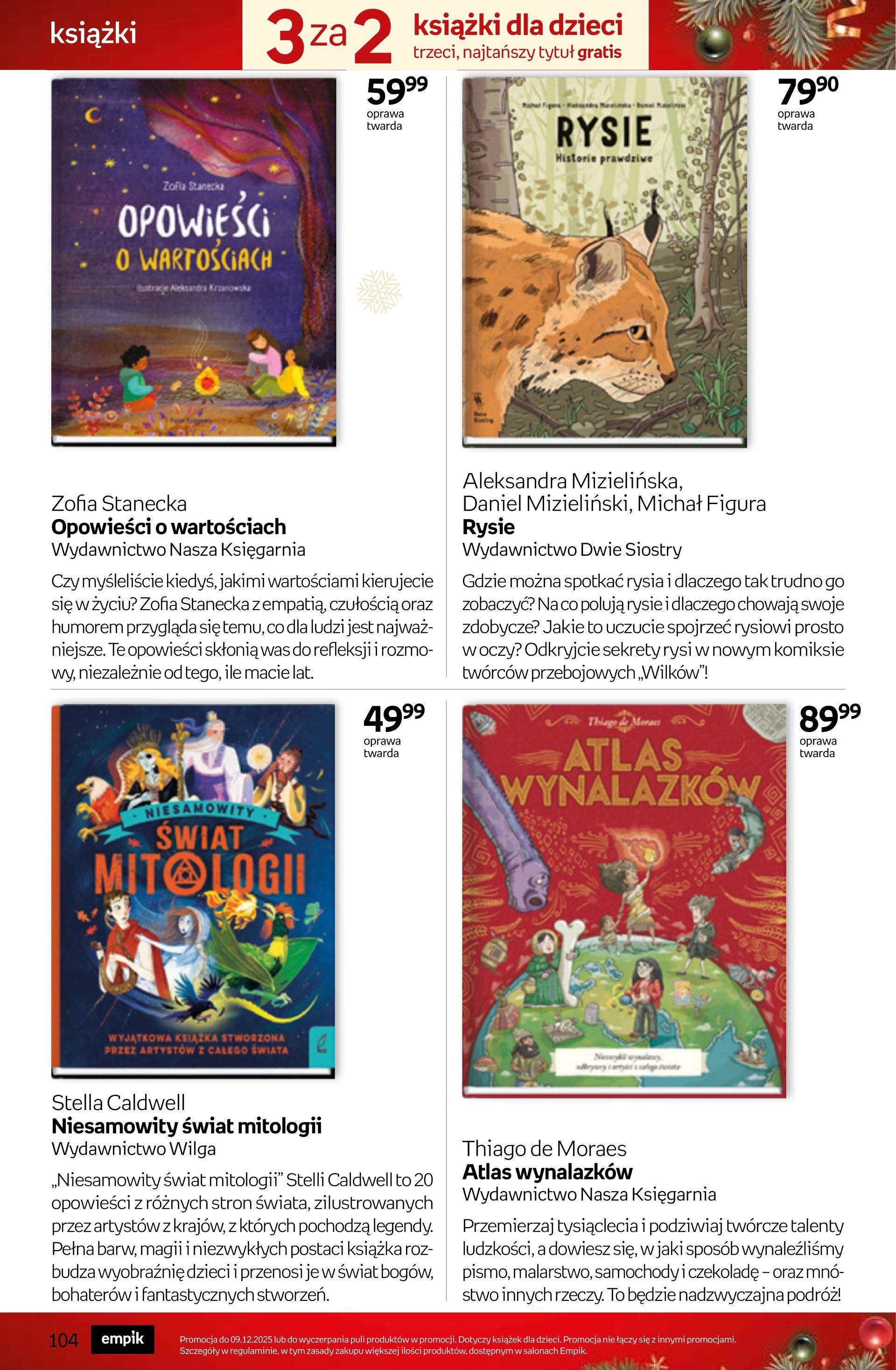 Gazetka promocyjna empik str. 104