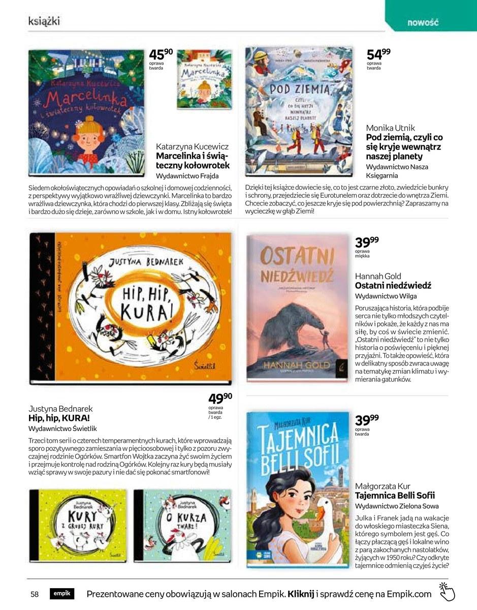Gazetka promocyjna empik str. 58