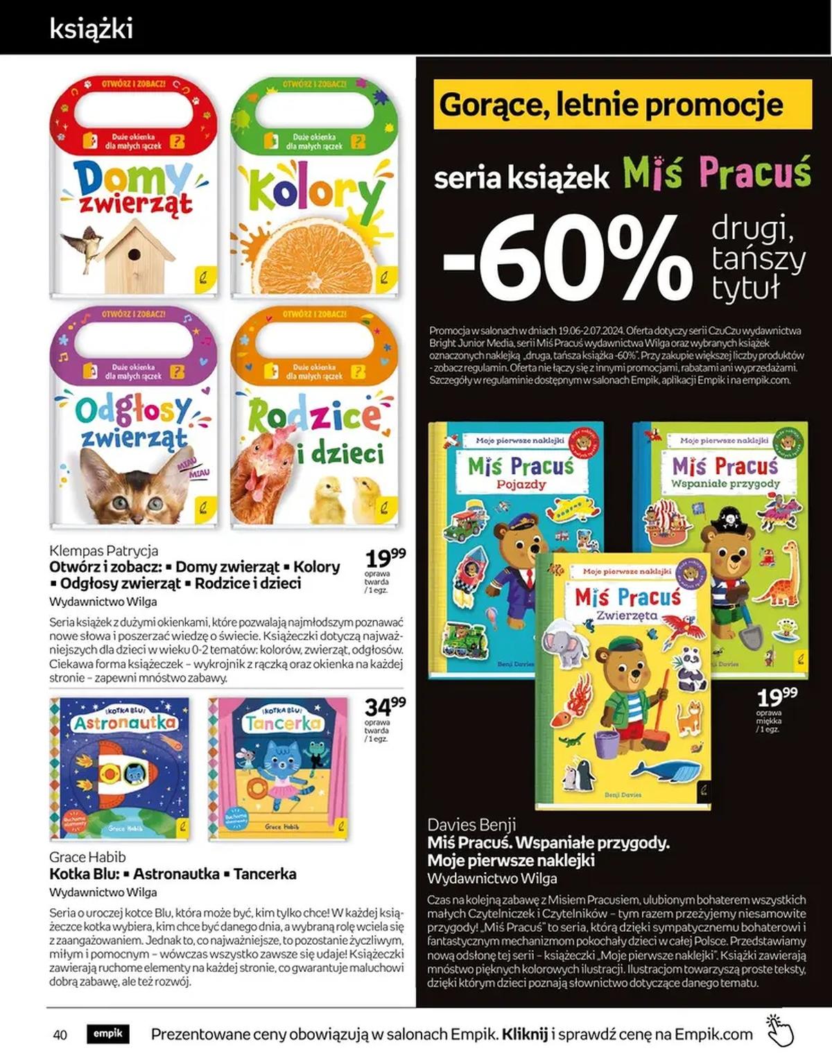 Gazetka promocyjna empik str. 40