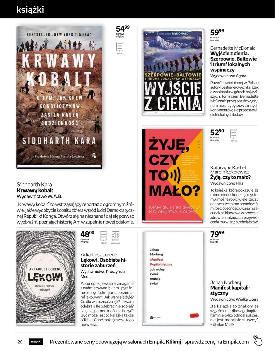 Gazetka promocyjna empik str. 26