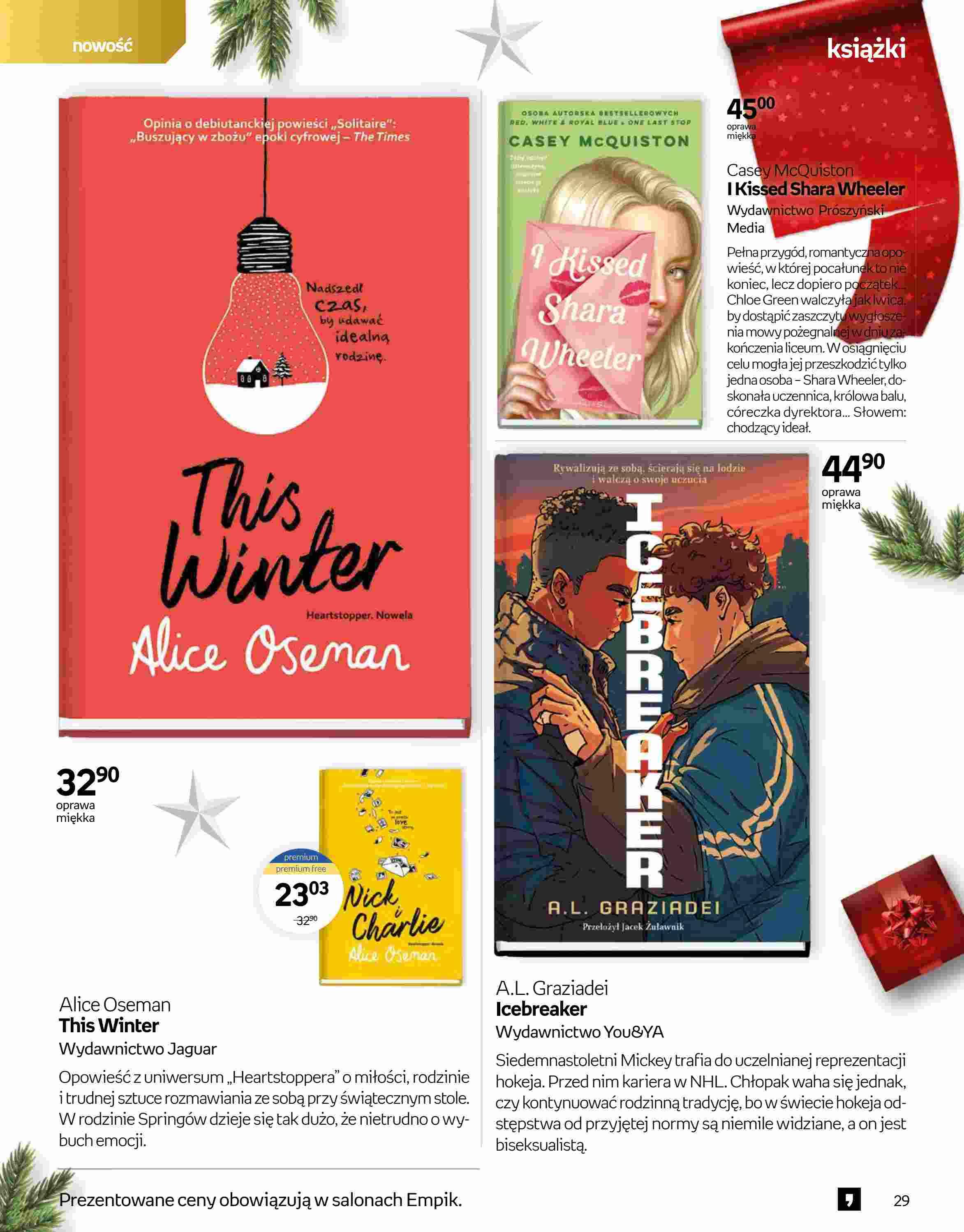 Gazetka promocyjna empik str. 29