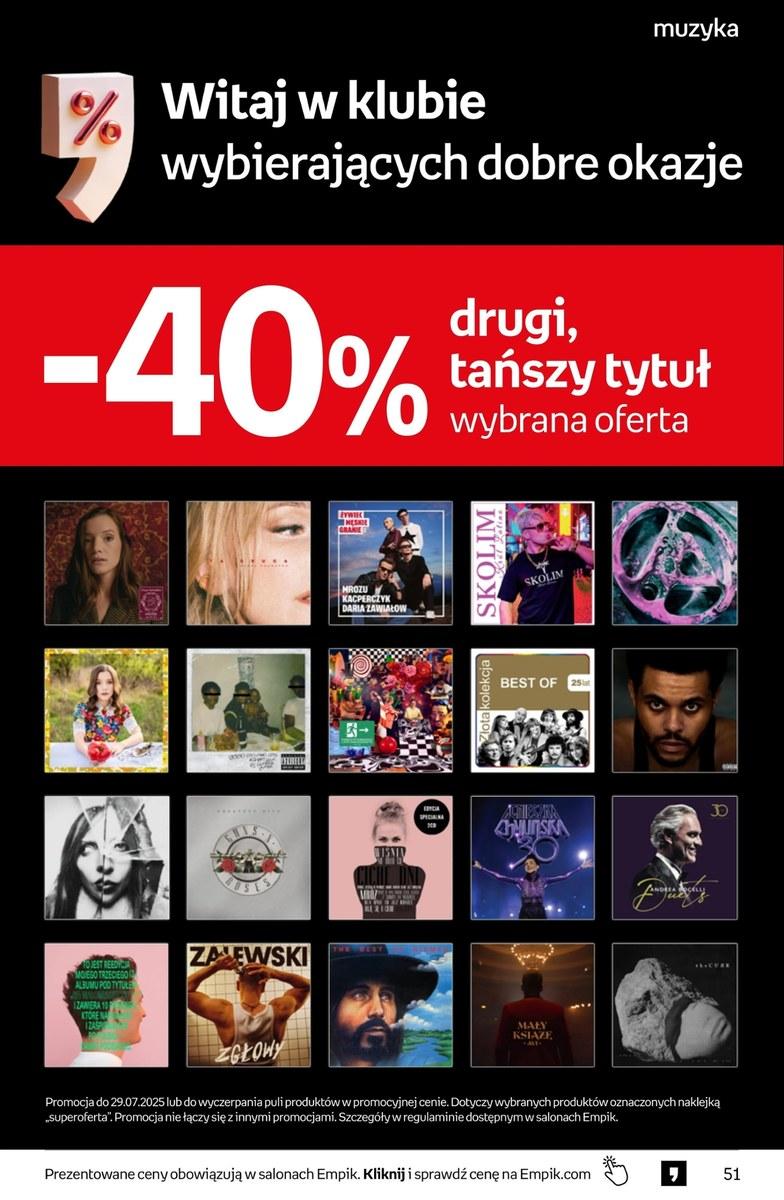 Gazetka promocyjna empik str. 51