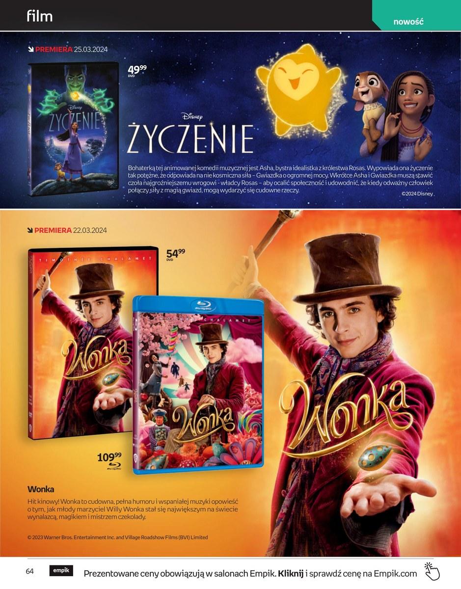 Gazetka promocyjna empik str. 64
