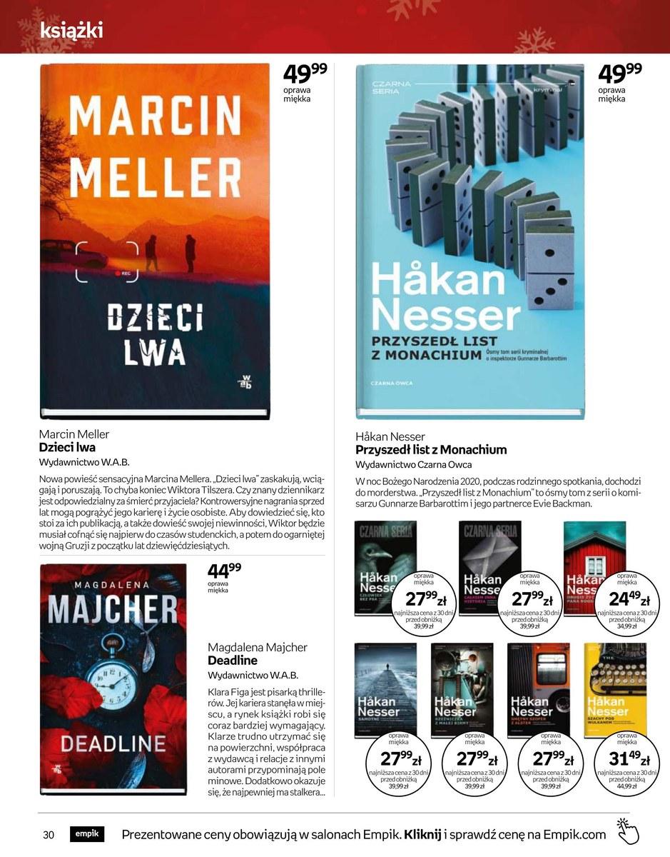 Gazetka promocyjna empik str. 30