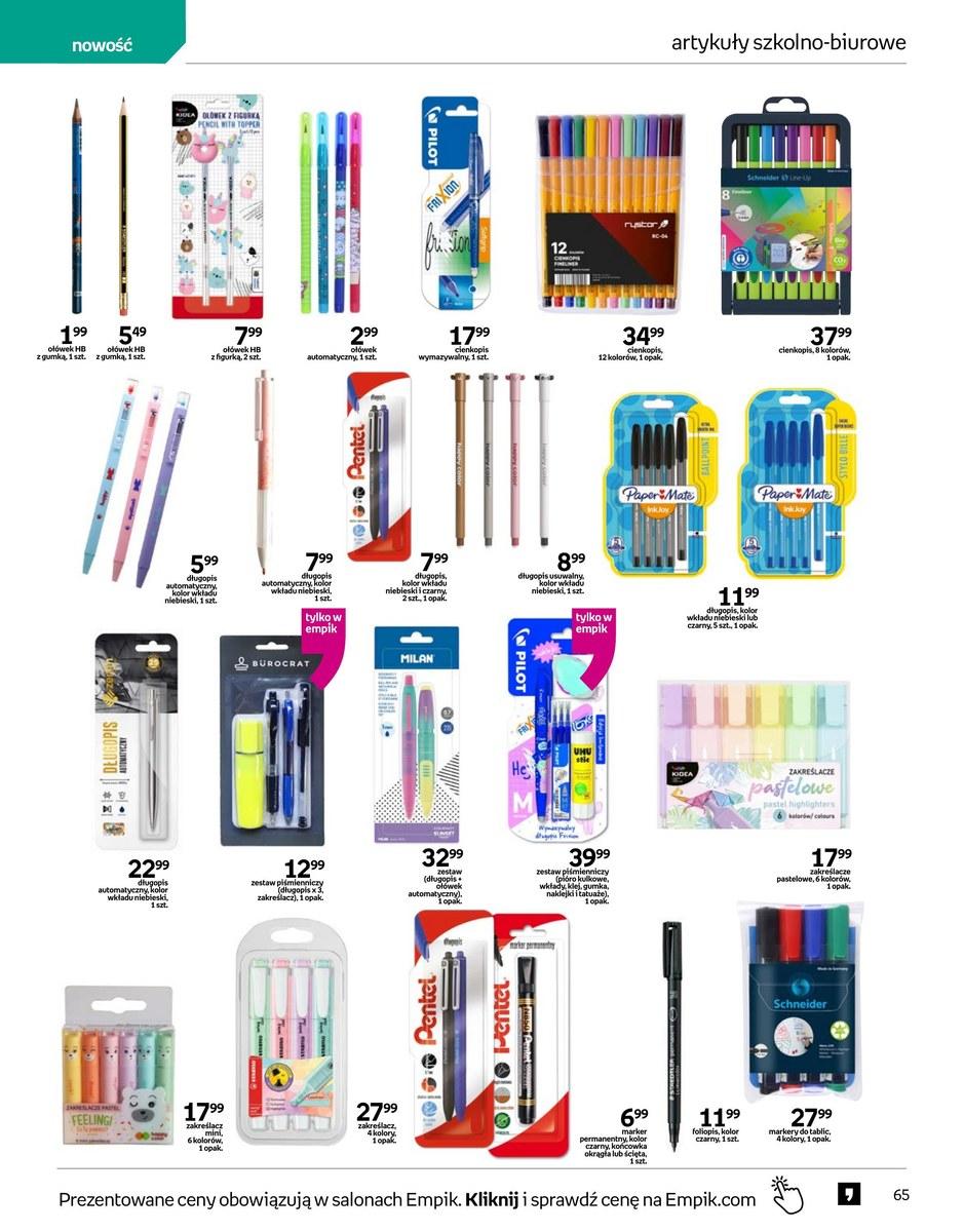 Gazetka promocyjna empik str. 65