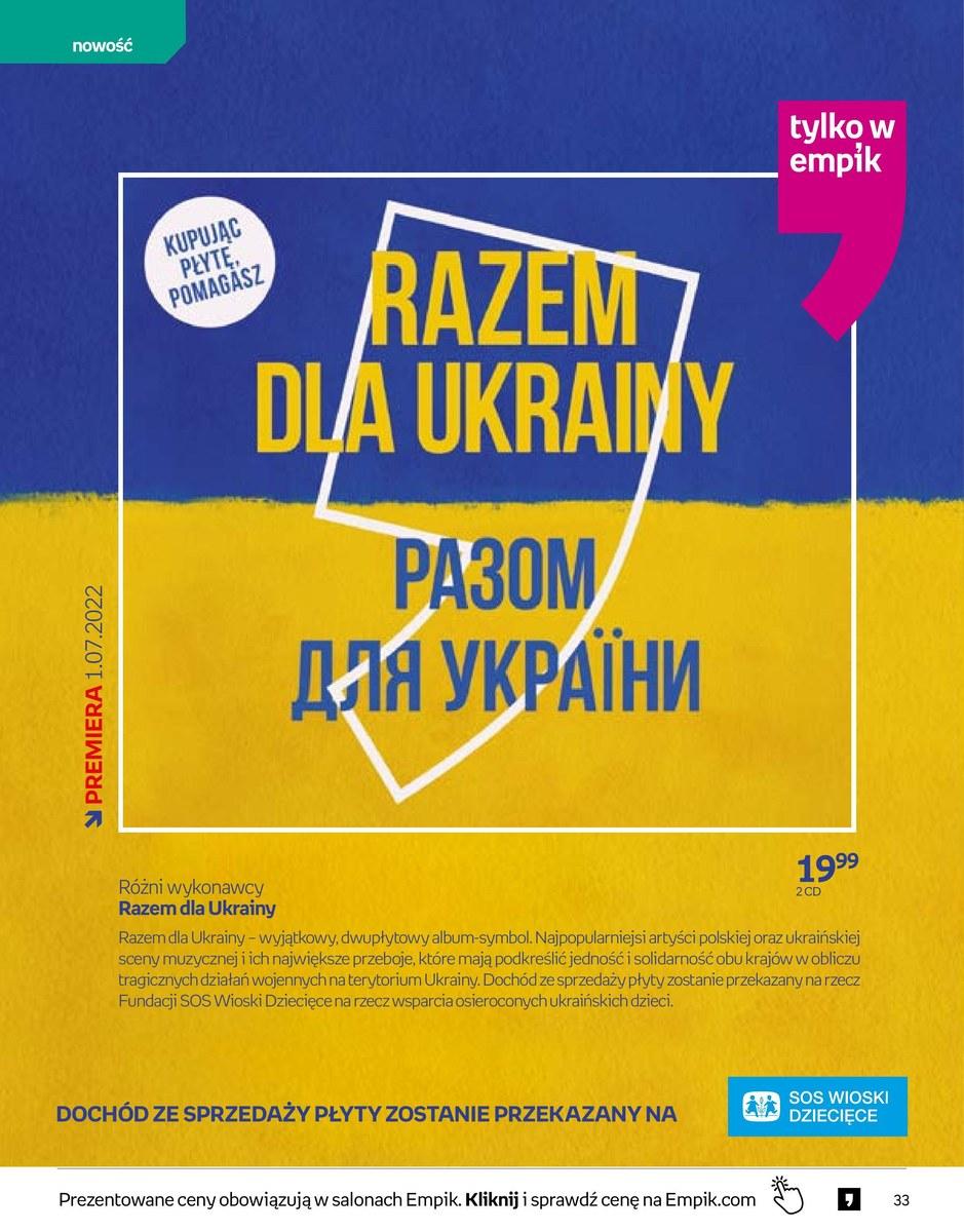 Gazetka promocyjna empik str. 33