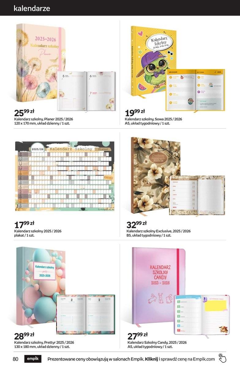 Gazetka promocyjna empik str. 80