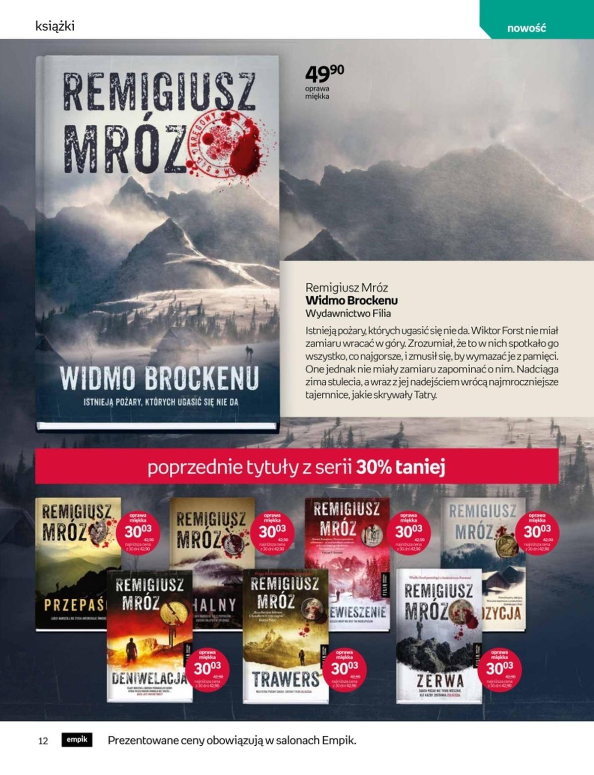 Gazetka promocyjna empik str. 12