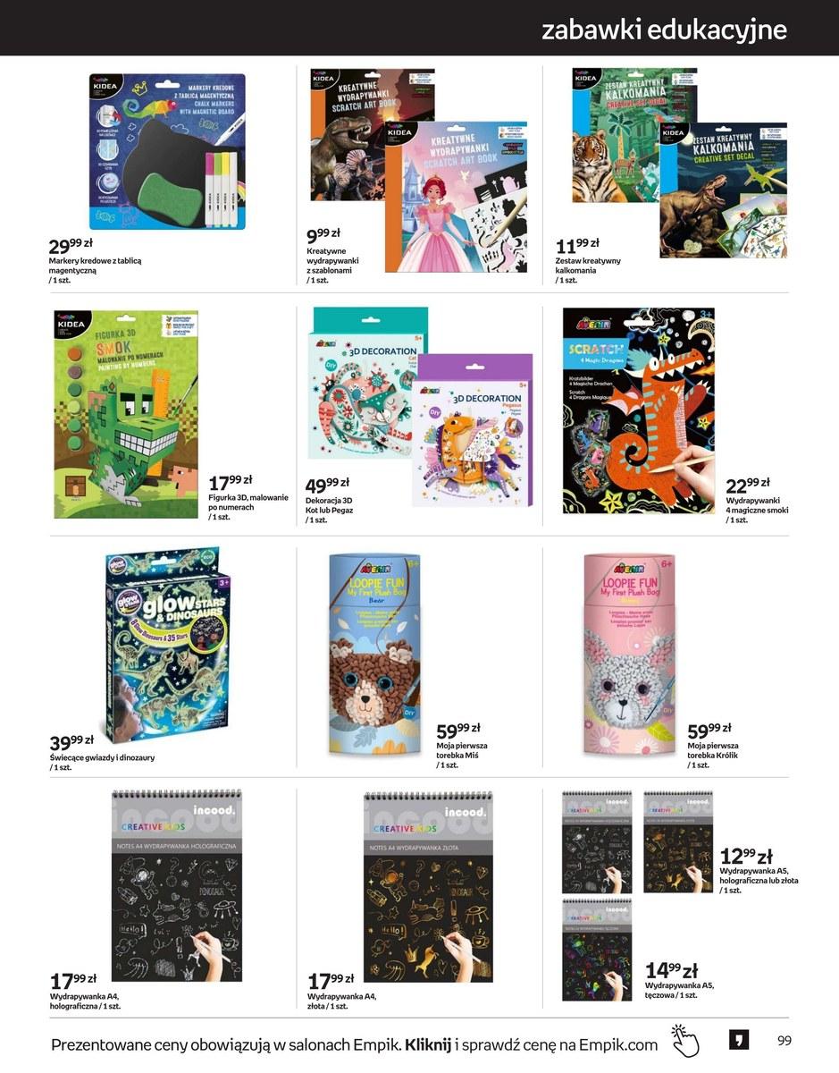 Gazetka promocyjna empik str. 99