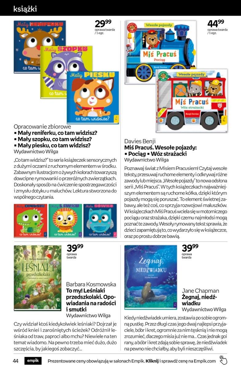 Gazetka promocyjna empik str. 44