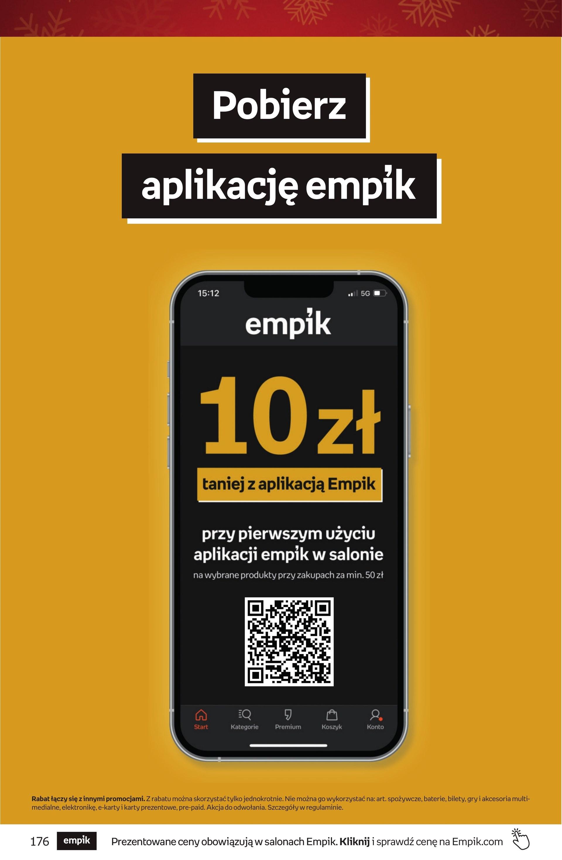 Gazetka promocyjna empik str. 176