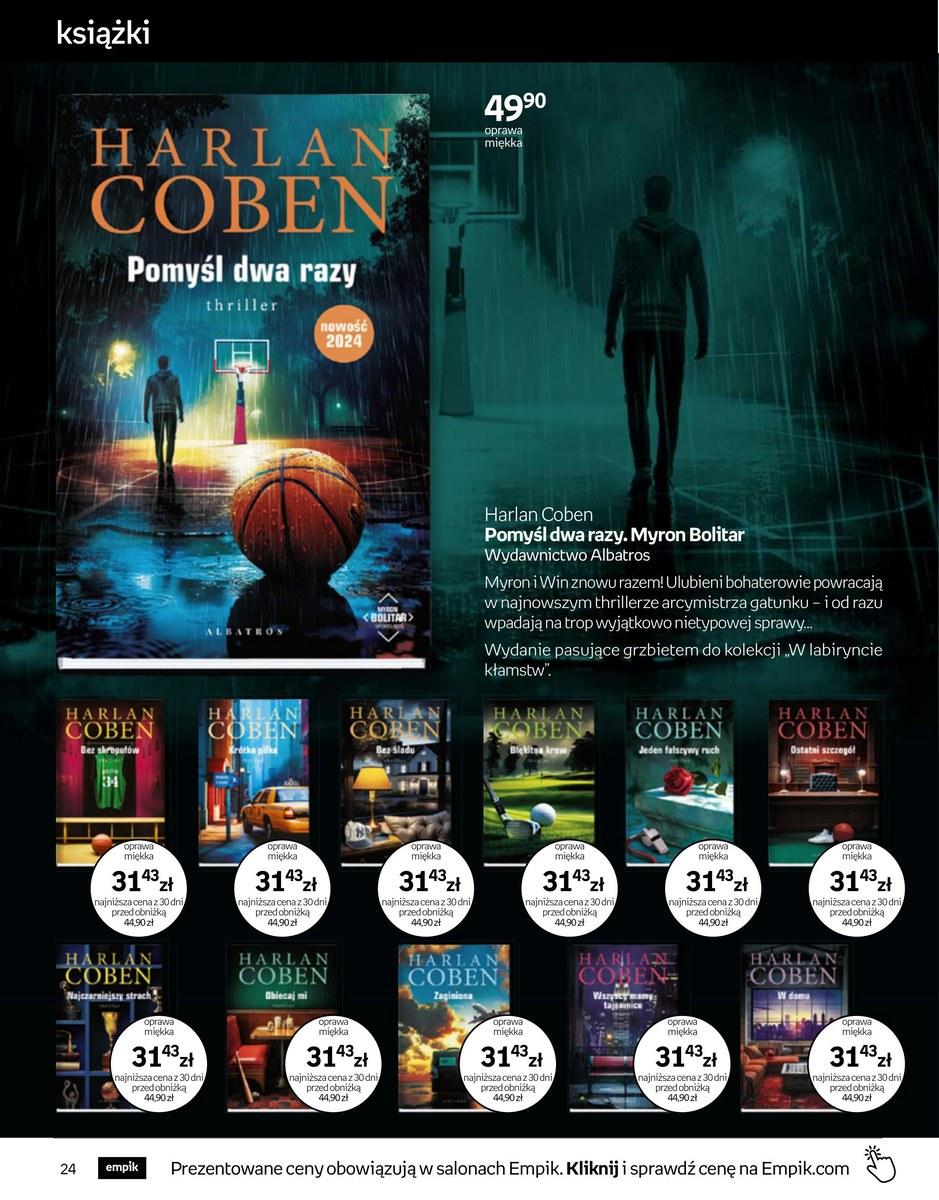 Gazetka promocyjna empik str. 24