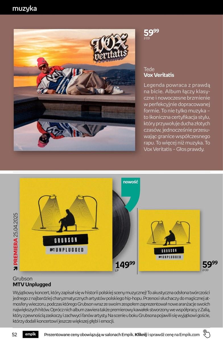 Gazetka promocyjna empik str. 52