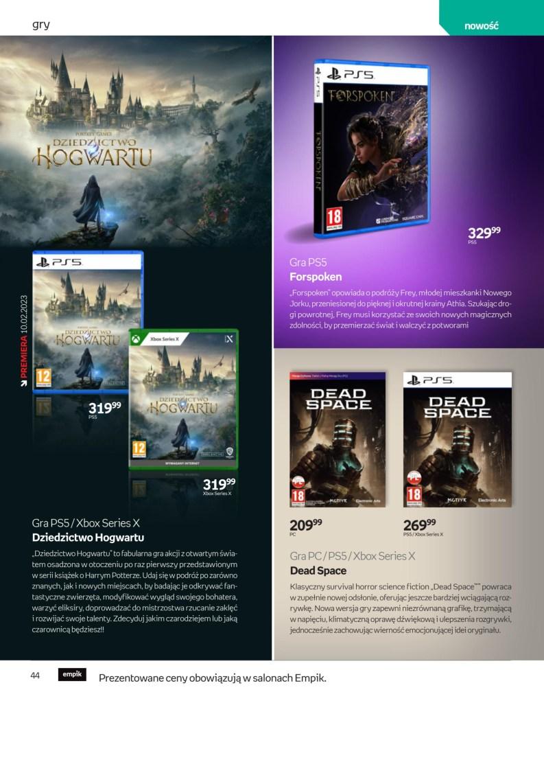 Gazetka promocyjna empik str. 45