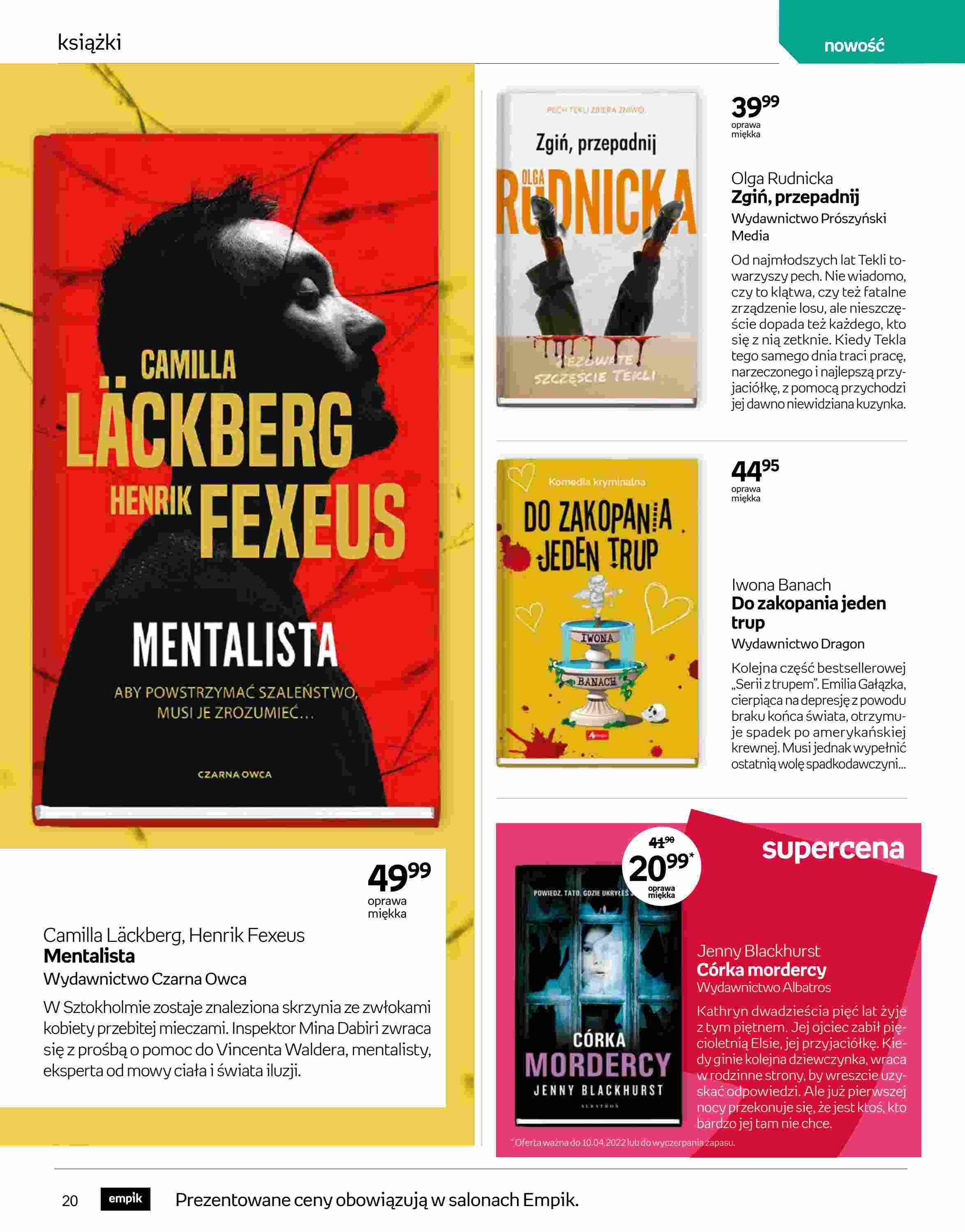 Gazetka promocyjna empik str. 20