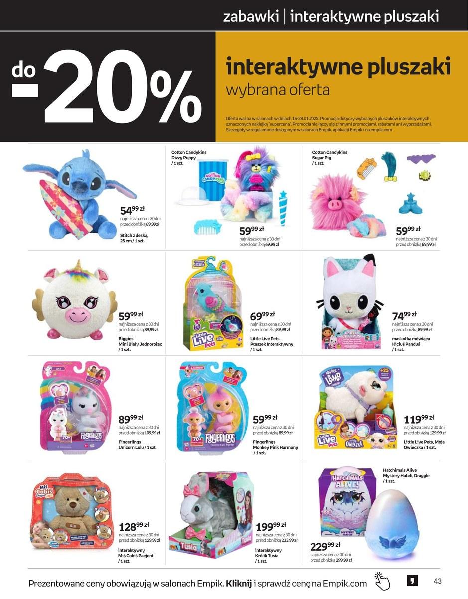 Gazetka promocyjna empik str. 43