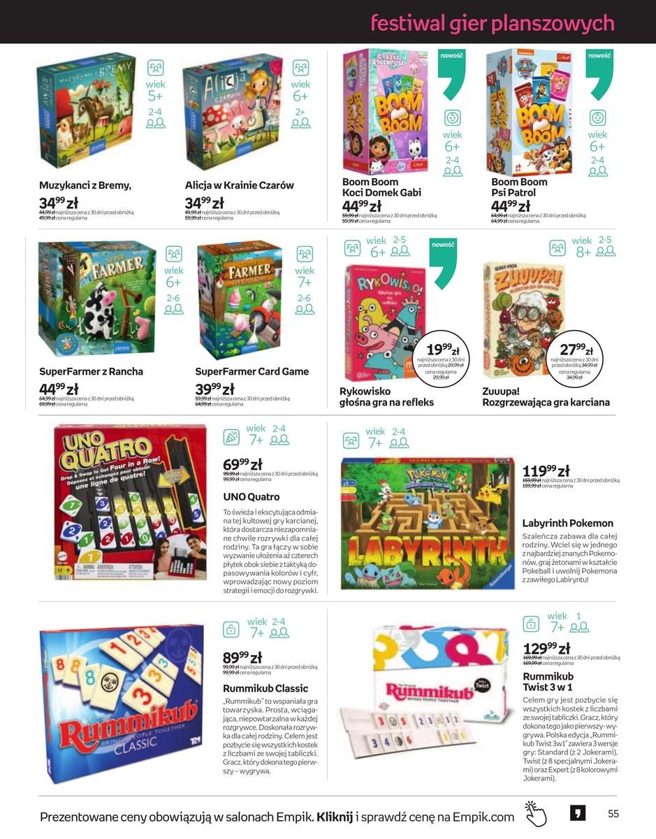 Gazetka promocyjna empik str. 55
