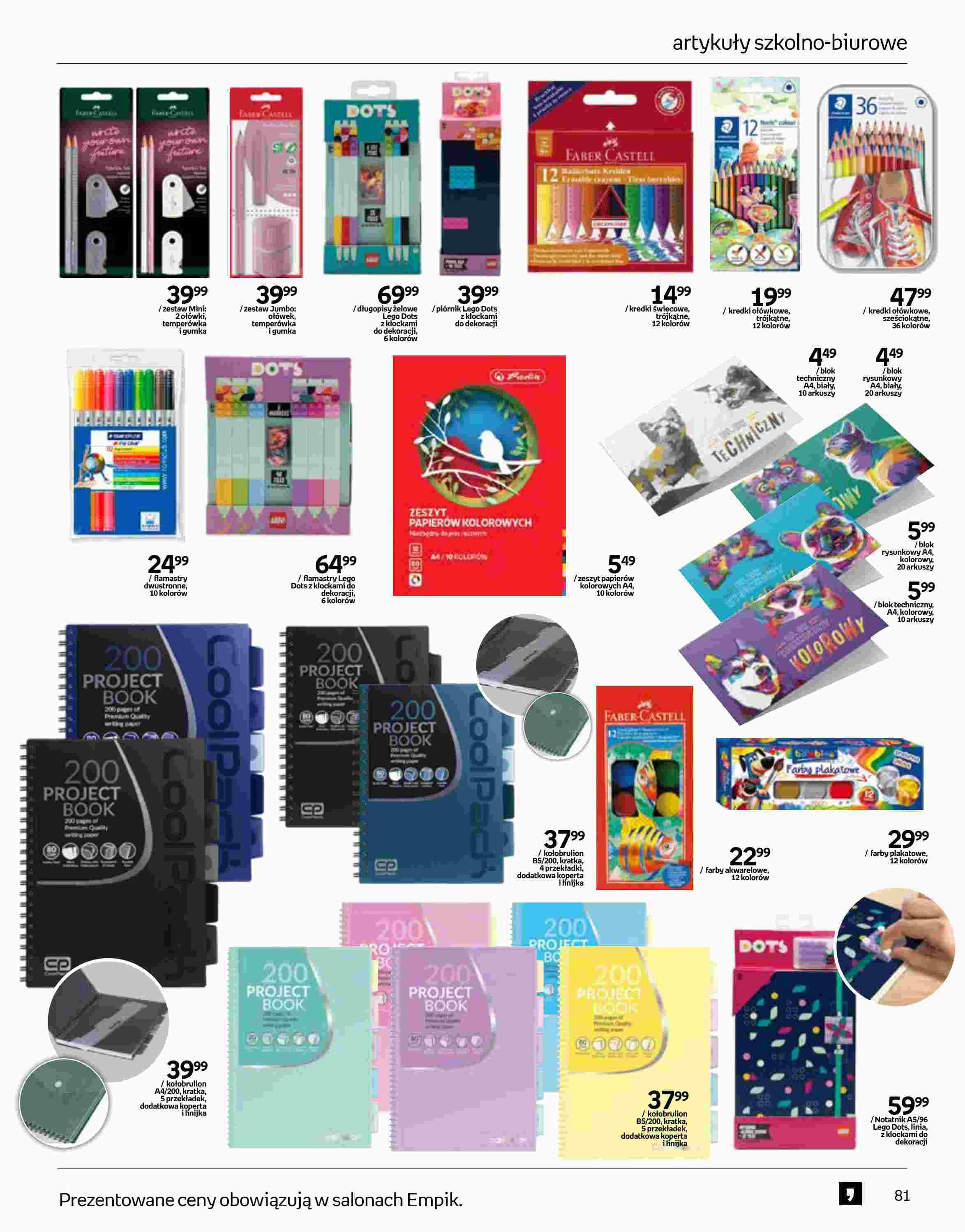 Gazetka promocyjna empik str. 81