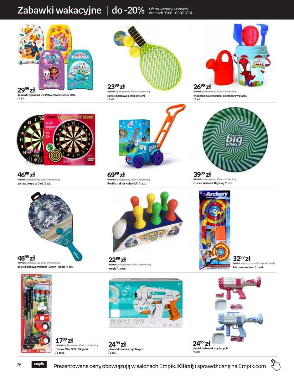 Gazetka promocyjna empik str. 76