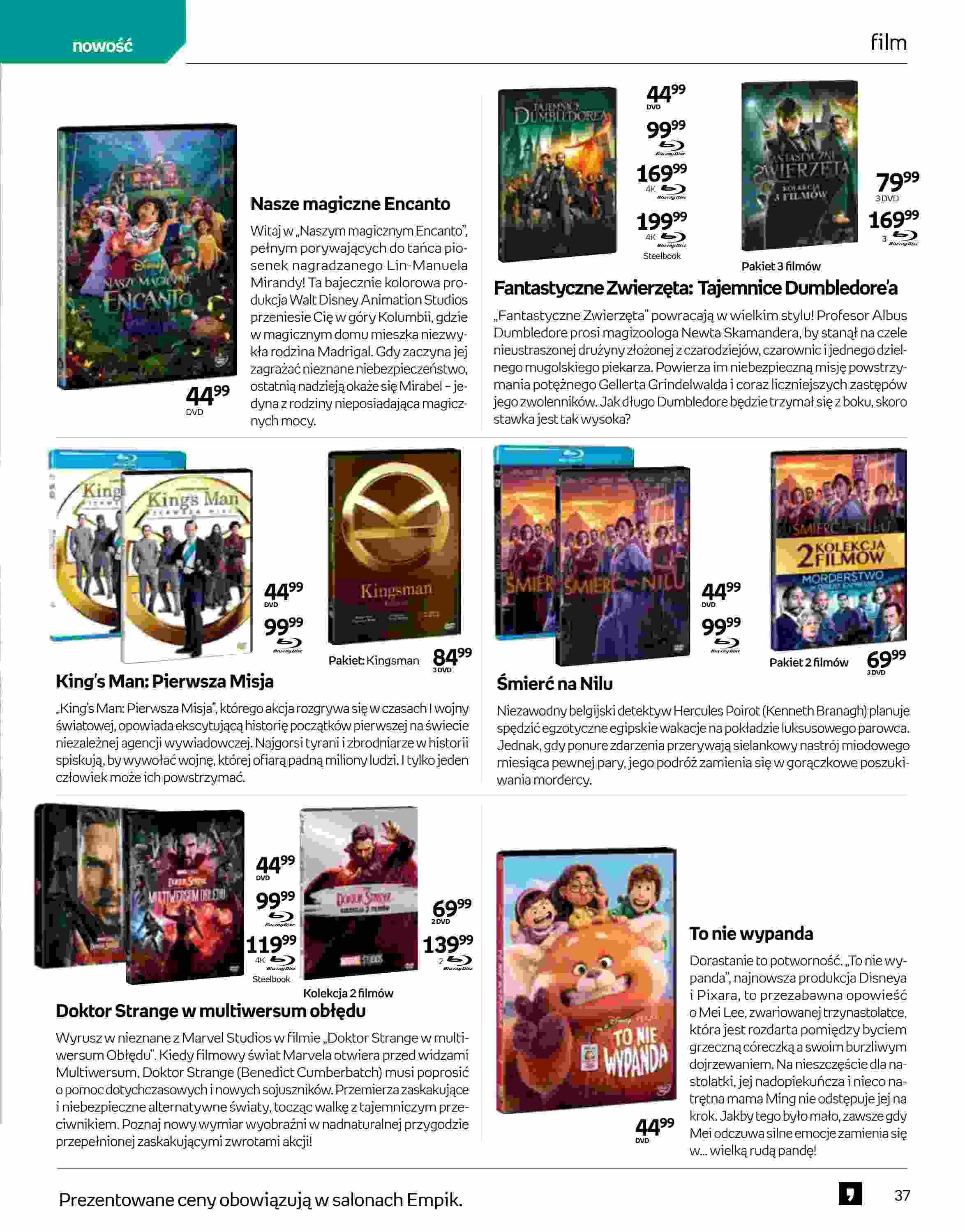 Gazetka promocyjna empik str. 37