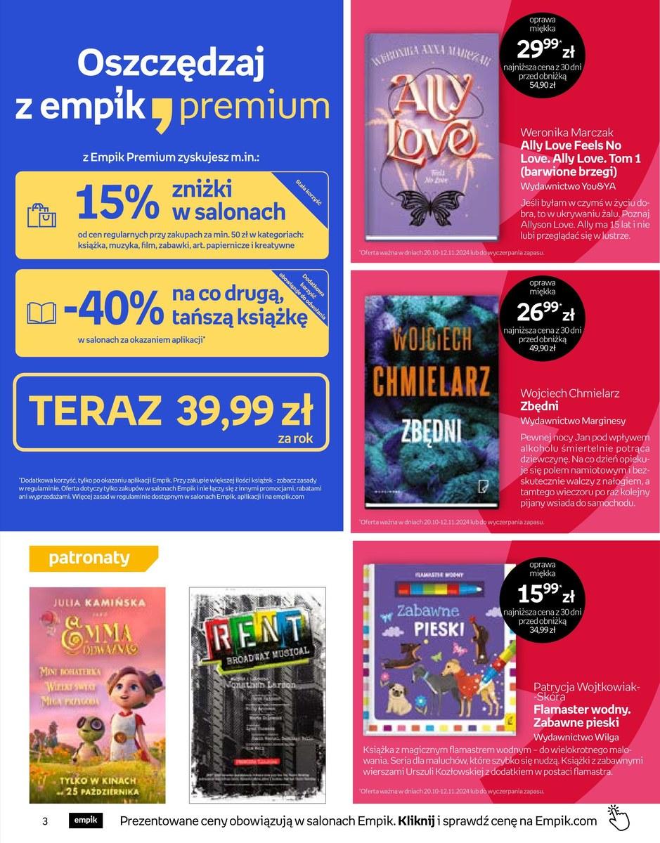 Gazetka promocyjna empik str. 3