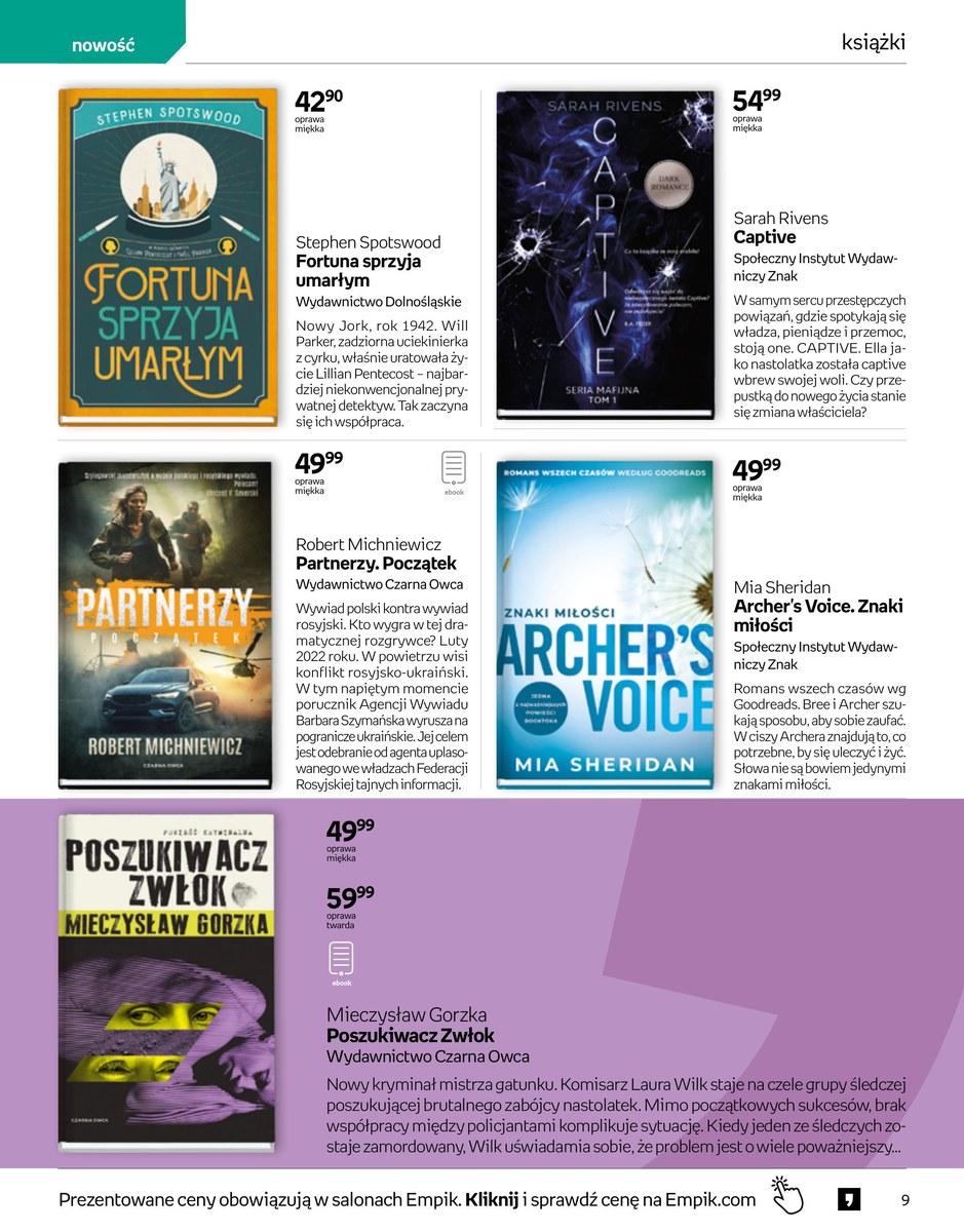 Gazetka promocyjna empik str. 9