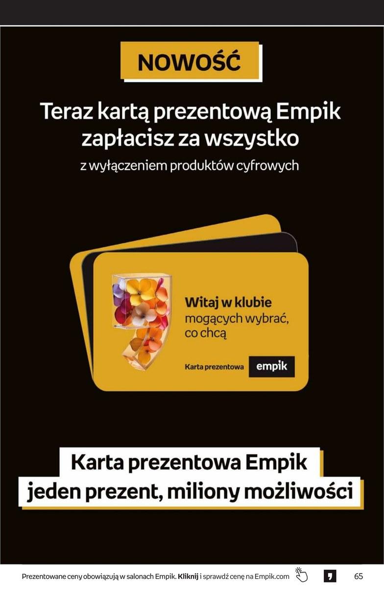 Gazetka promocyjna empik str. 65