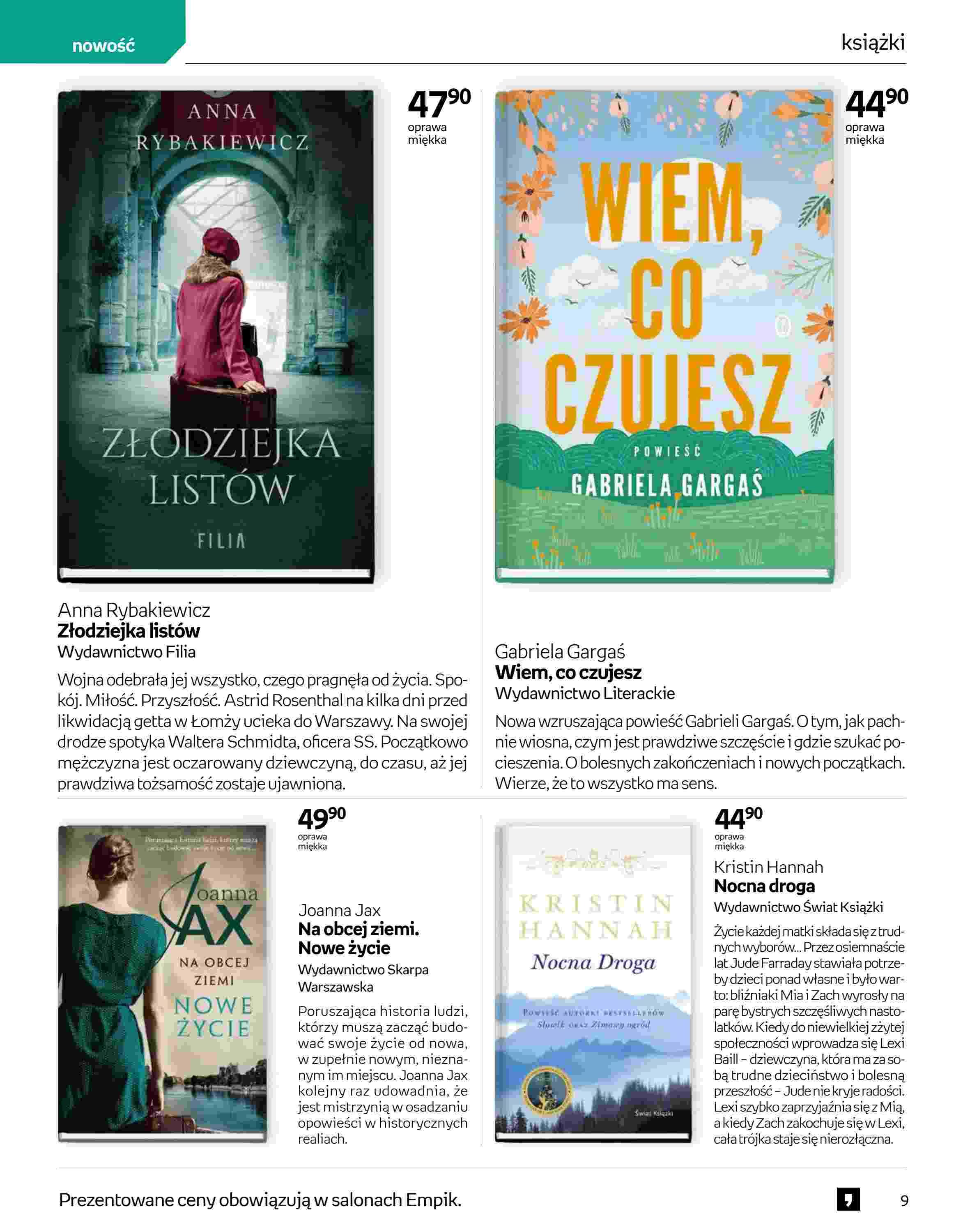 Gazetka promocyjna empik str. 9