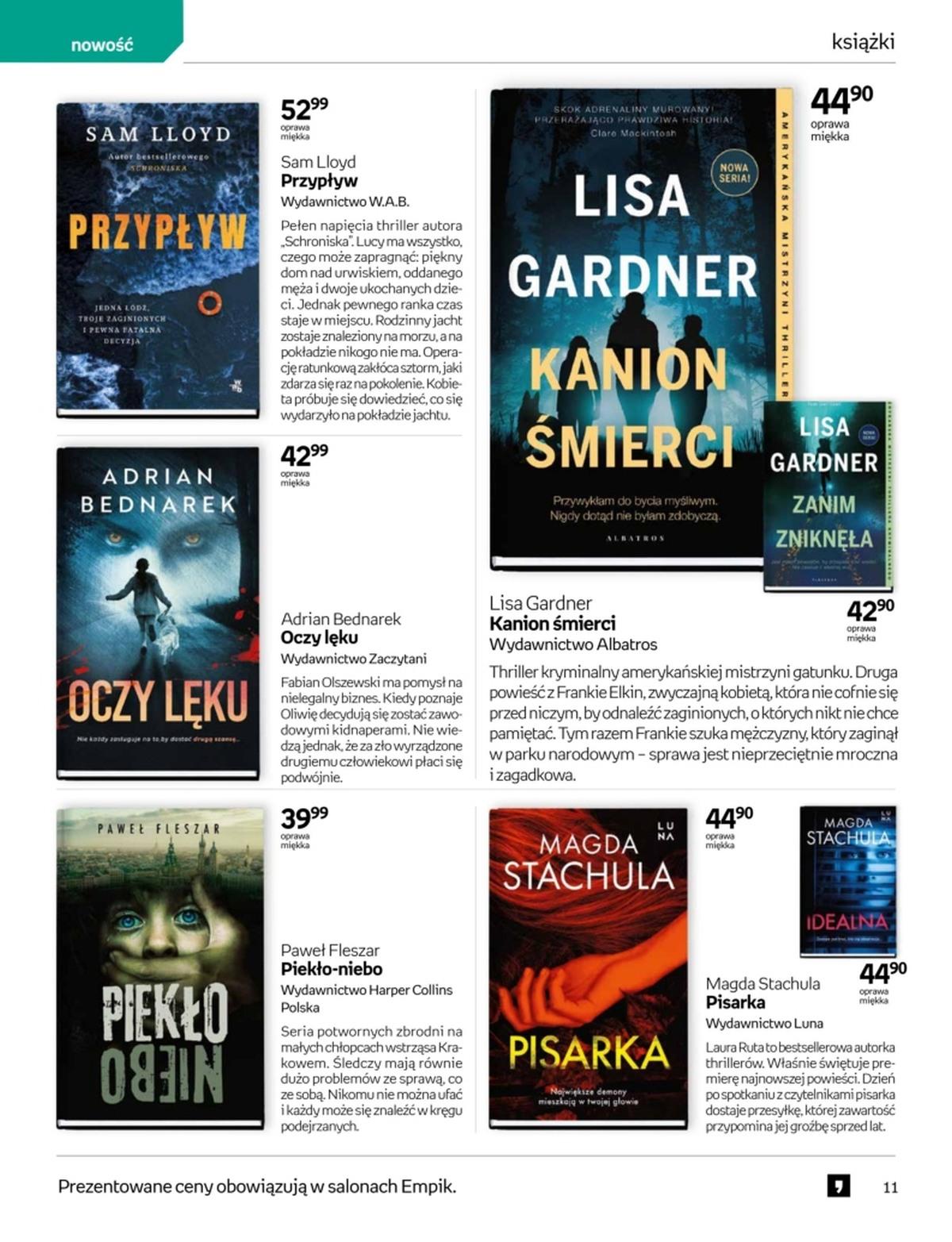 Gazetka promocyjna empik str. 11