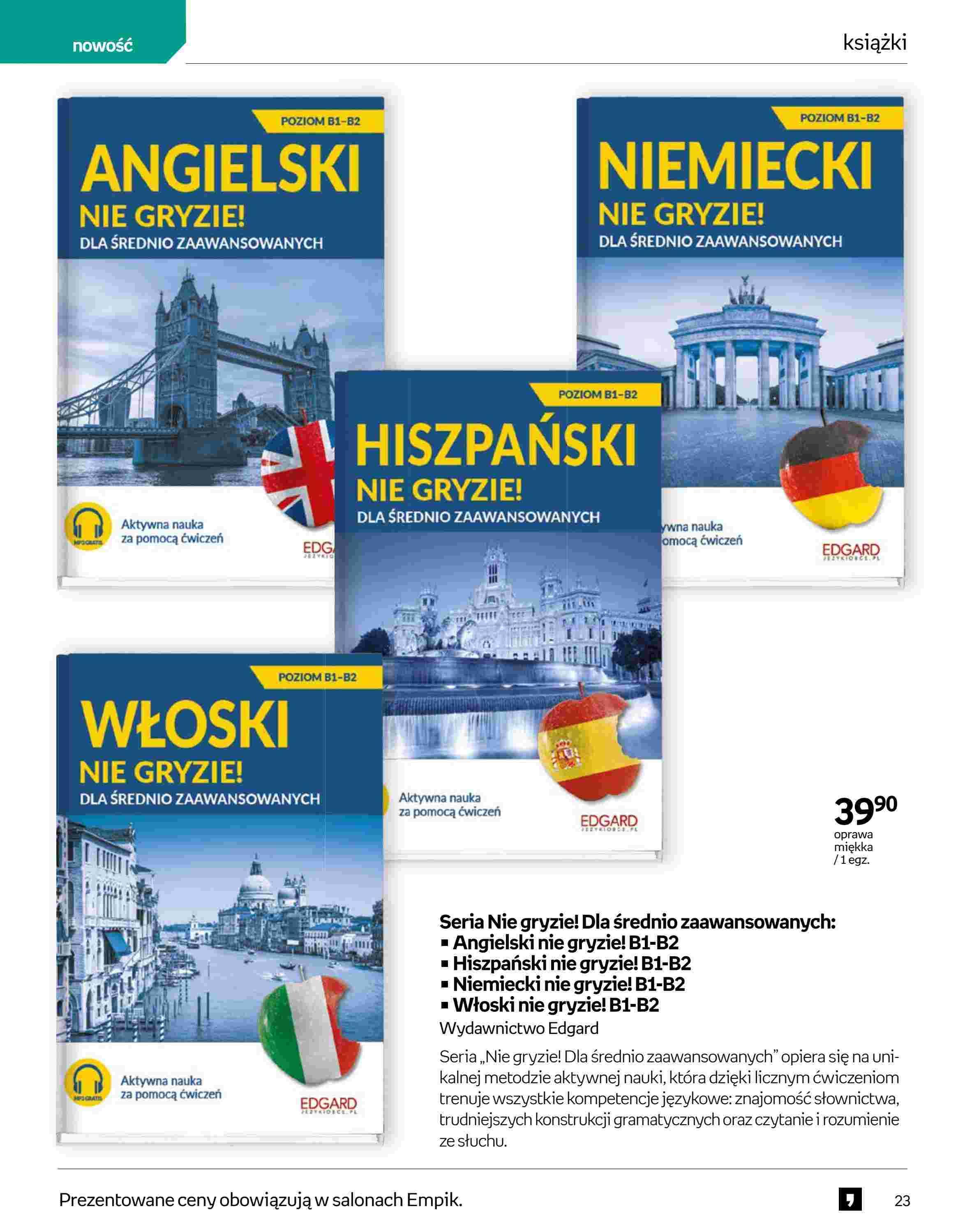 Gazetka promocyjna empik str. 23
