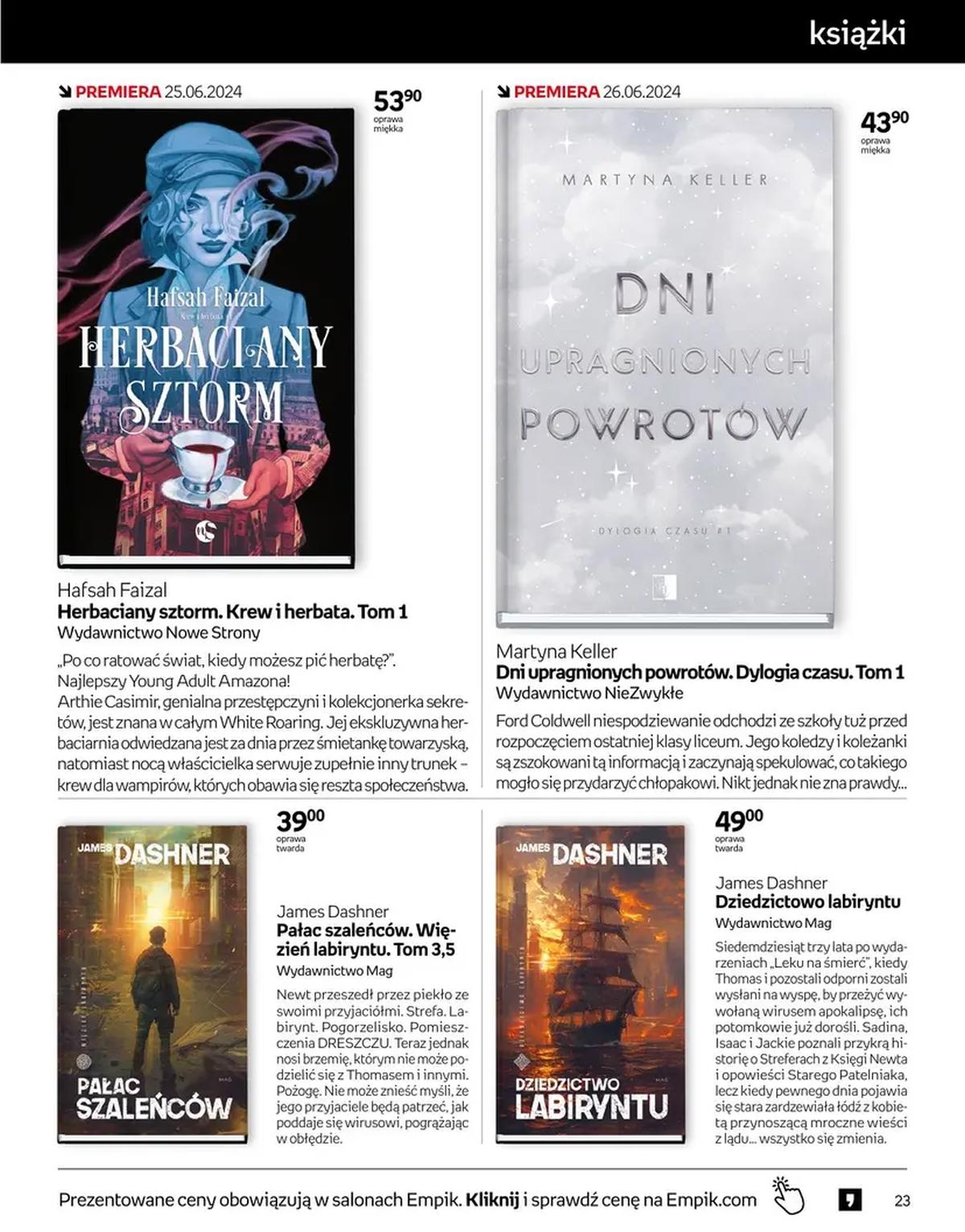 Gazetka promocyjna empik str. 23