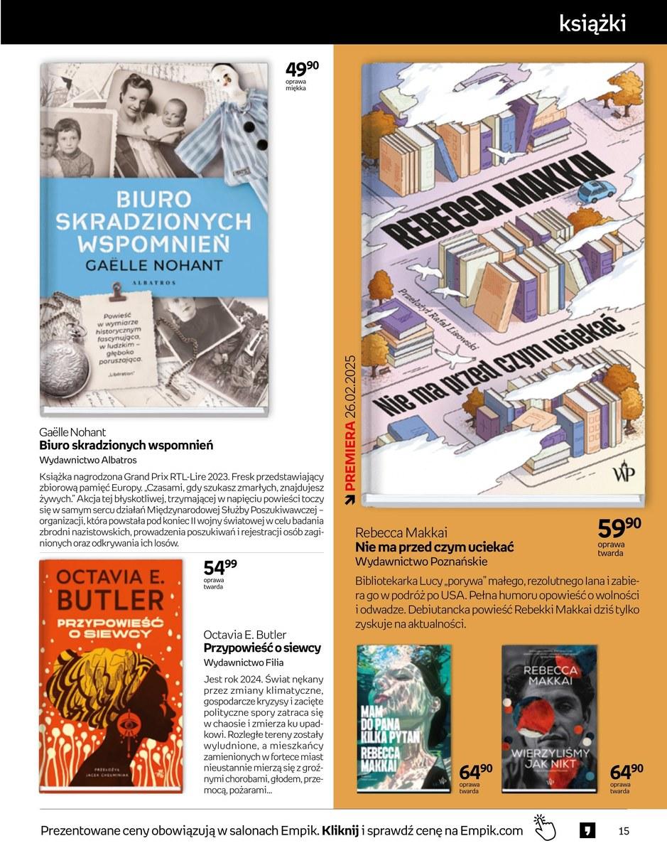 Gazetka promocyjna empik str. 15