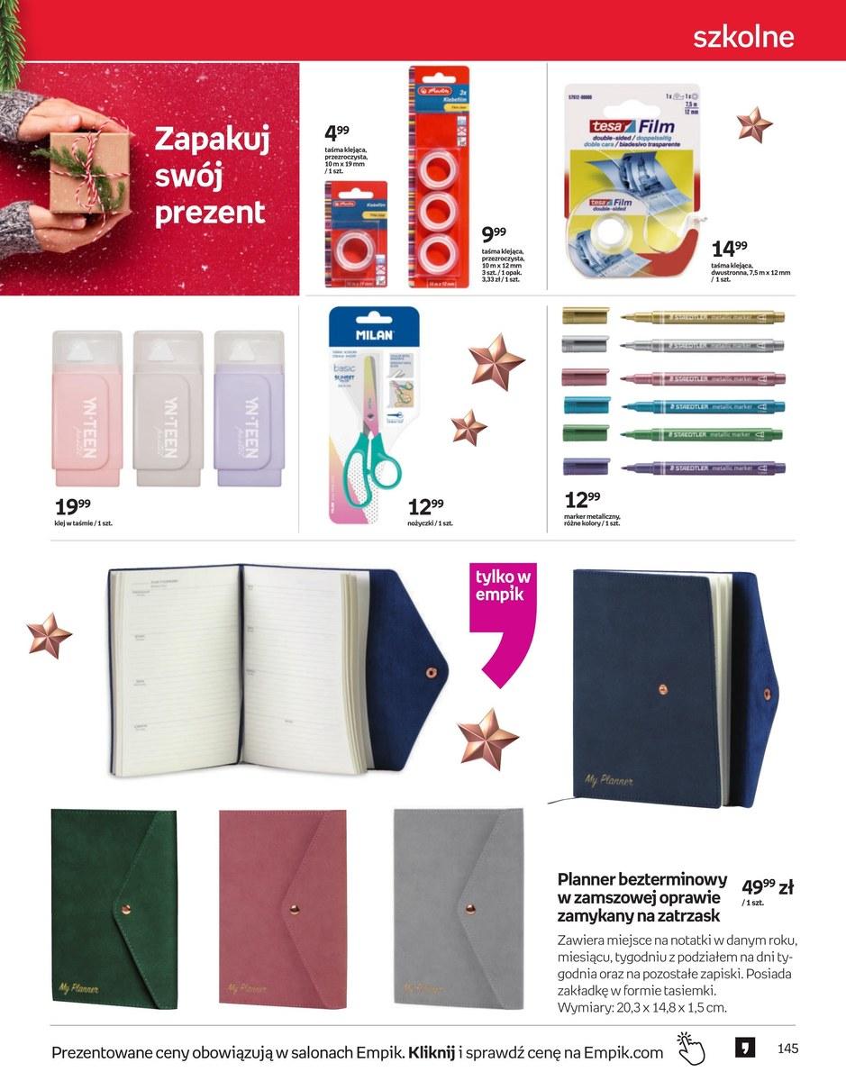 Gazetka promocyjna empik str. 145
