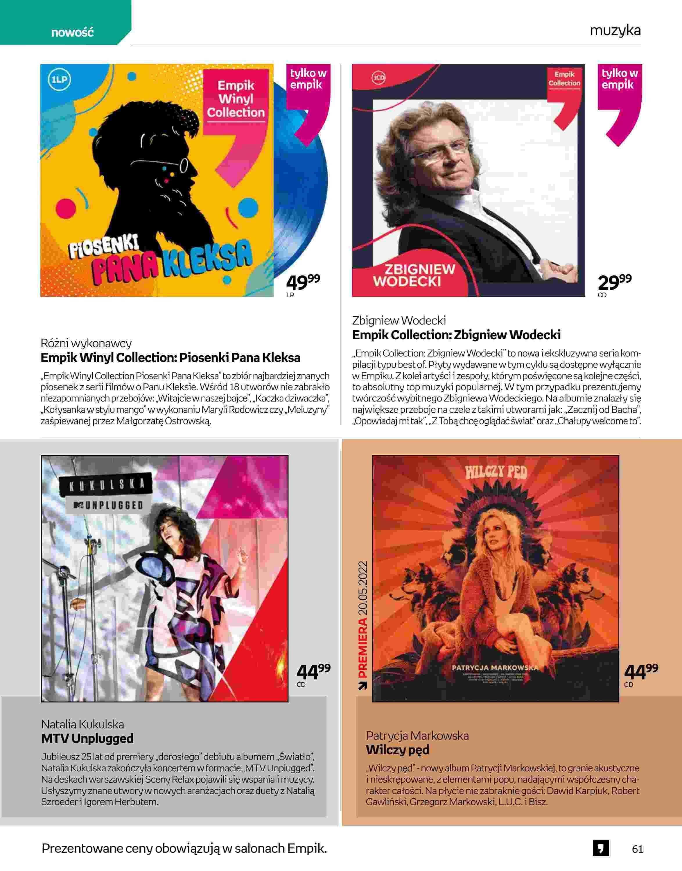 Gazetka promocyjna empik str. 61
