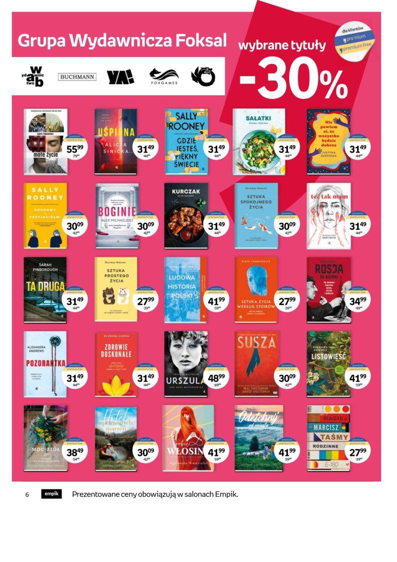 Gazetka promocyjna empik str. 6