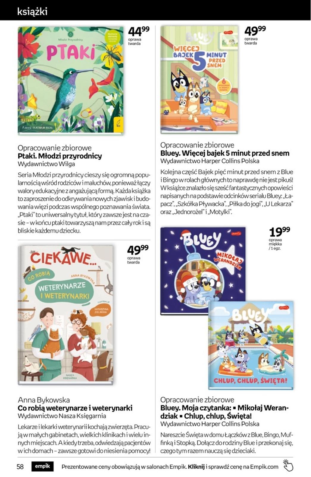 Gazetka promocyjna empik str. 58