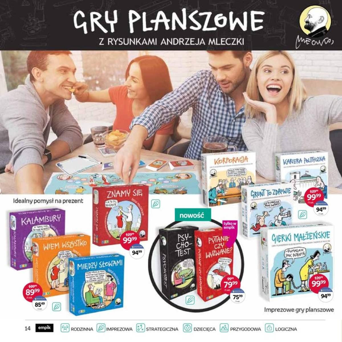 Gazetka promocyjna empik str. 14
