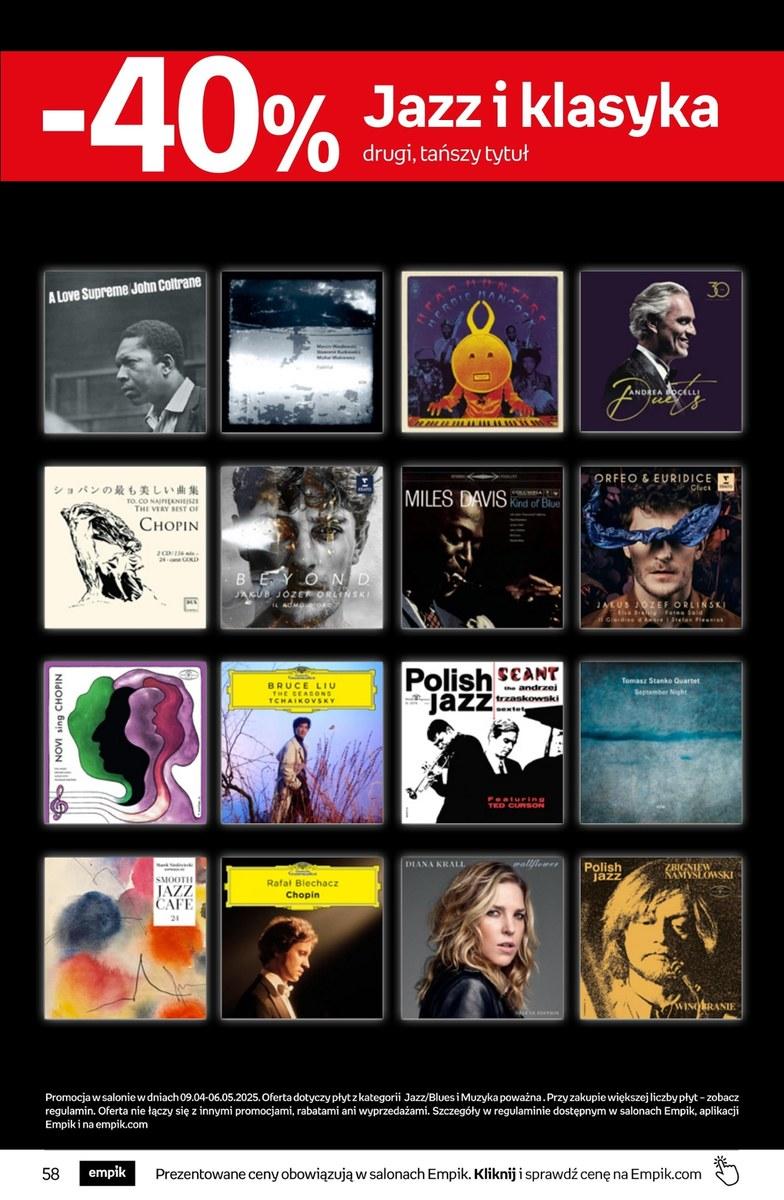 Gazetka promocyjna empik str. 58
