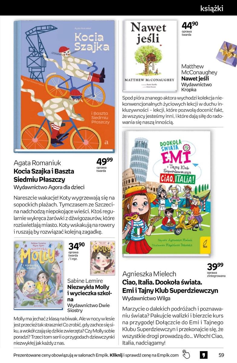 Gazetka promocyjna empik str. 59
