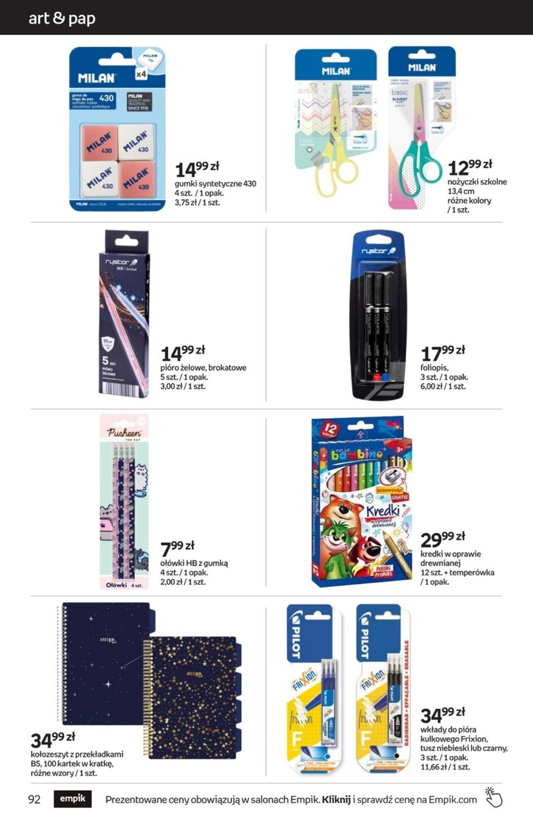 Gazetka promocyjna empik str. 92