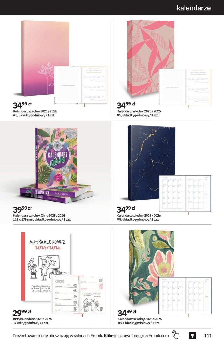 Gazetka promocyjna empik str. 111