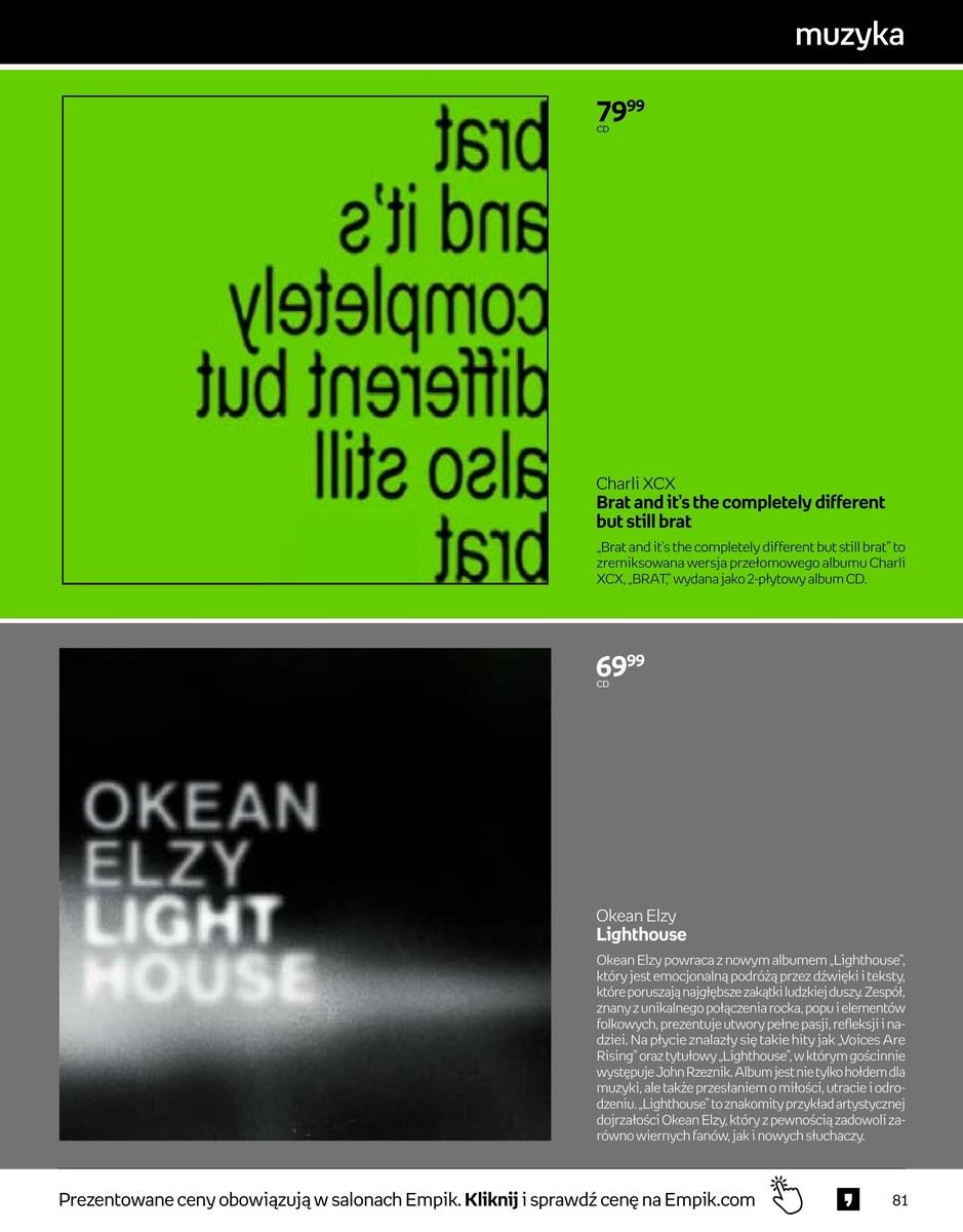 Gazetka promocyjna empik str. 81