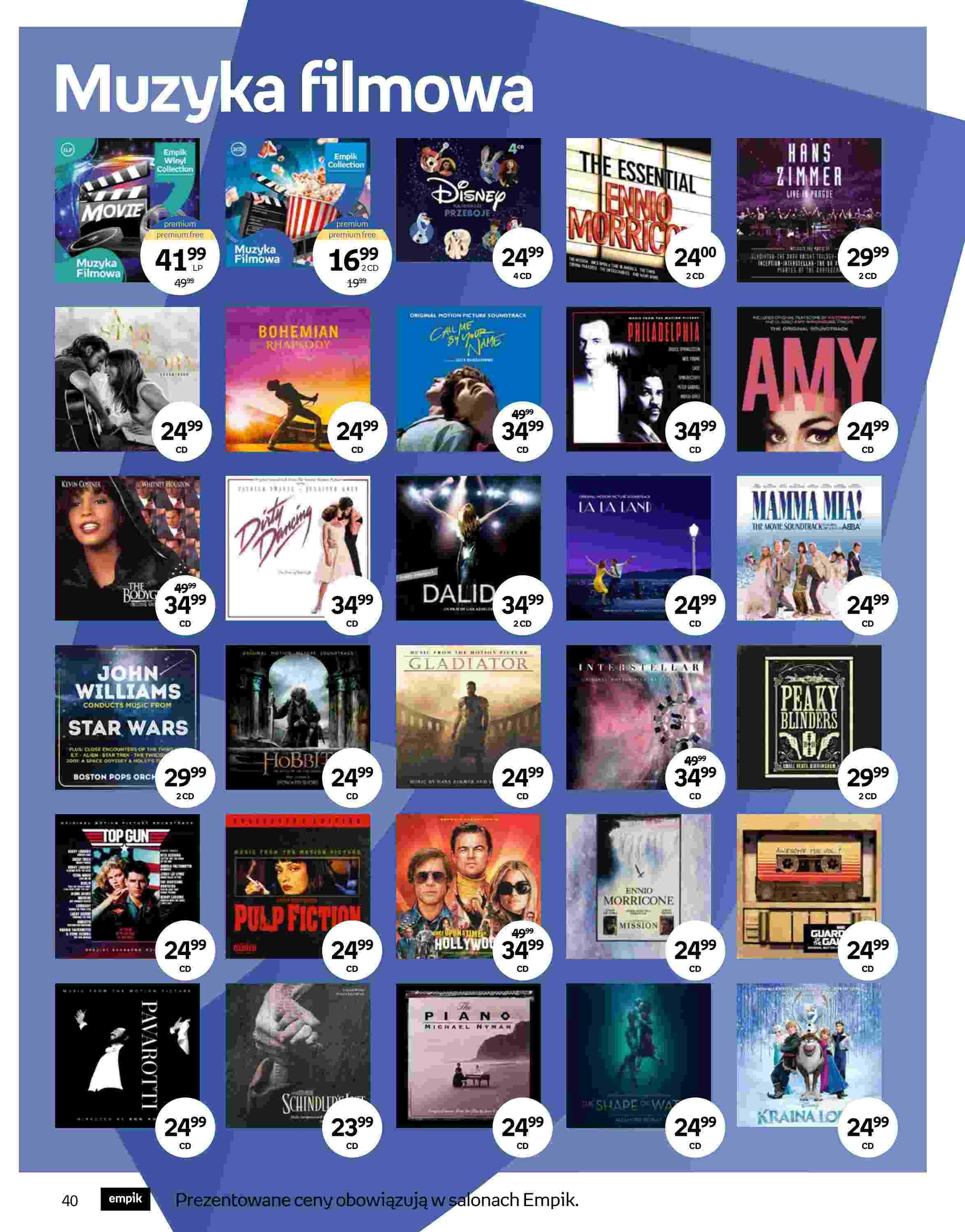 Gazetka promocyjna empik str. 40
