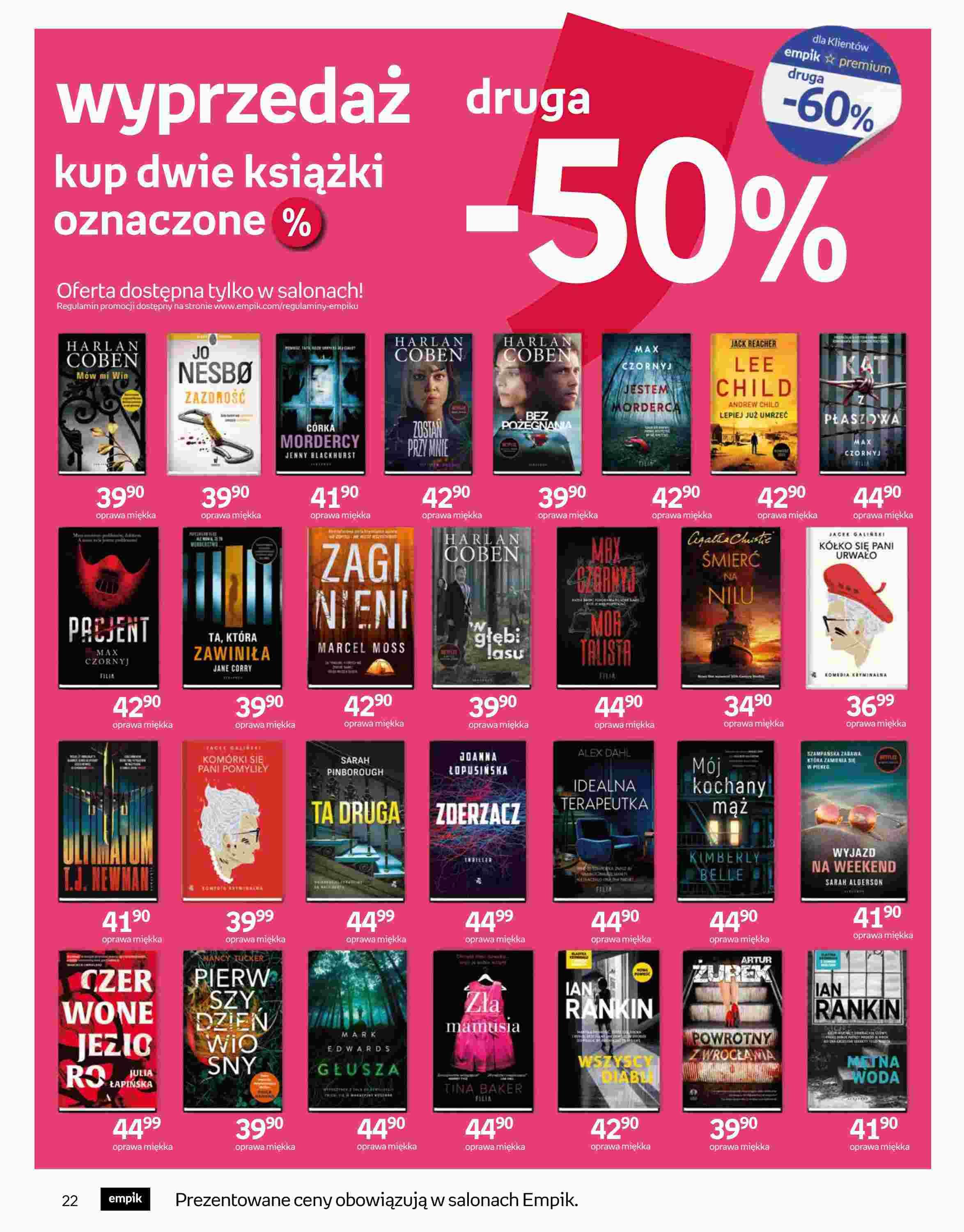 Gazetka promocyjna empik str. 22