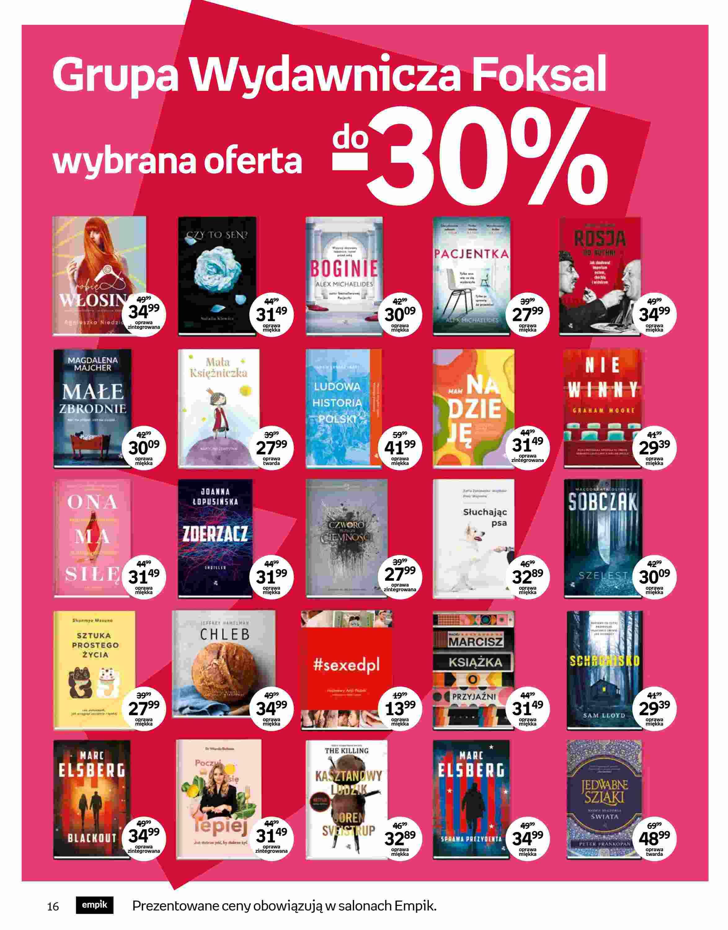Gazetka promocyjna empik str. 16