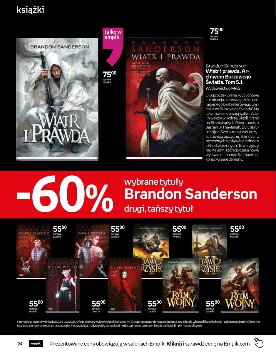 Gazetka promocyjna empik str. 24