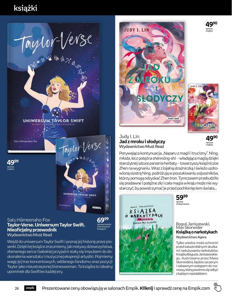 Gazetka promocyjna empik str. 26