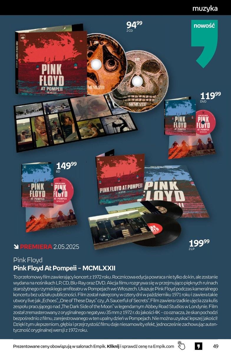 Gazetka promocyjna empik str. 49